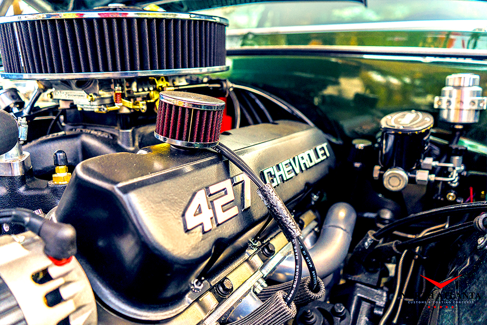 427 Chevrolet Engine Detailing